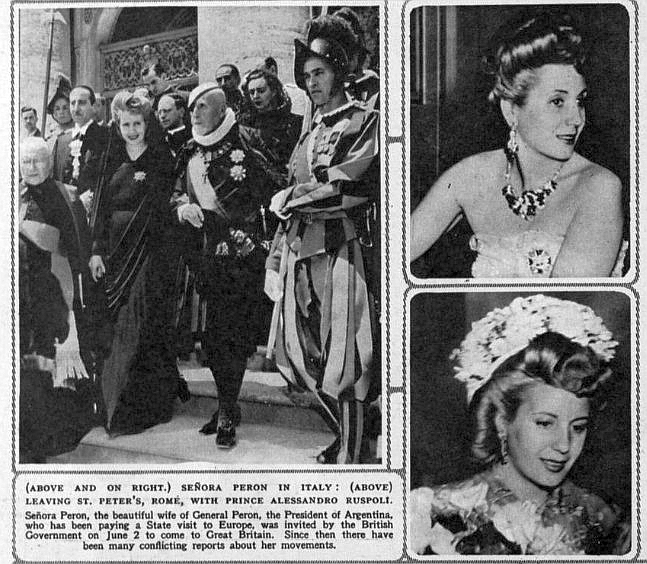 Illustrated London News – Eva Peron